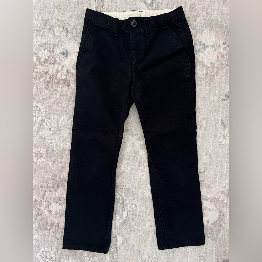 GAP boy’s Classic Black Chinos